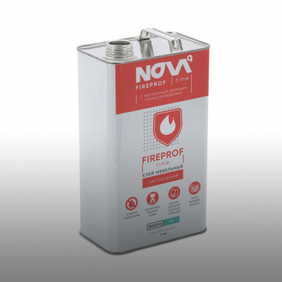 Клей Эгида Спрей NOVA ТГ TIME + натуральный (FIREPROF Time) (бут./0,9 кг)