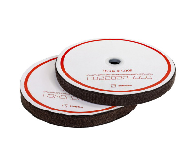 Лента липучка 25 мм (brown)