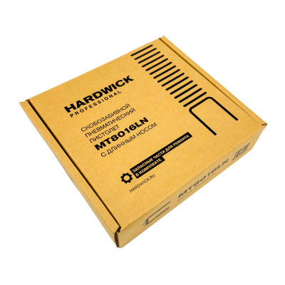 Скобозабивной пневматический пистолет HARDWICK MT8016LN с длинным носом