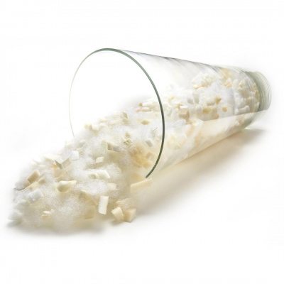 Полиэфирное волокно +порол.крош. смесь (50/50%)