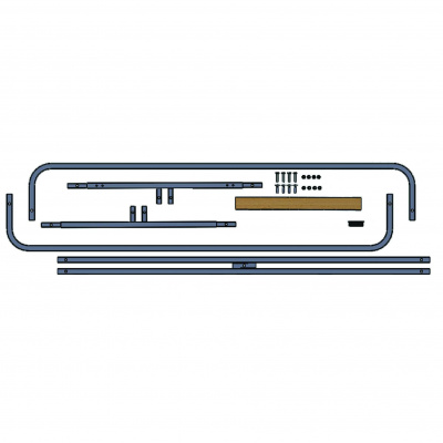 Кроватная рамка 1600*2000 разборная (без косынок)