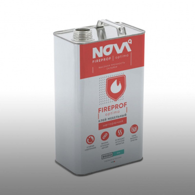 Клей Эгида Спрей NOVA ТГ красный (FIREPROF Optima) (бут./0,9 кг)